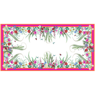 La Dolce Vita Tablecover-Fuch/Orang Fabc Cotton Tblcvr-120X60