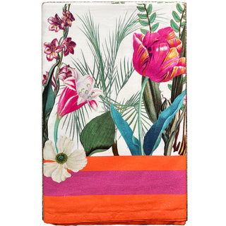 La Dolce Vita Tablecover-Fuch/Orang Fabc Cotton Tblcvr-120X60