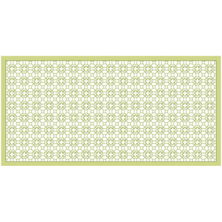 Garden Trellis Cloth Tablecover in Green - 1 Tablecover