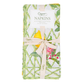 Limoncello Fabric Cotton Napkins - Set of 4