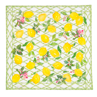 Limoncello Fabric Cotton Napkins - Set of 4