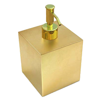 Gold Leaf Lacquer Soap Dispenser