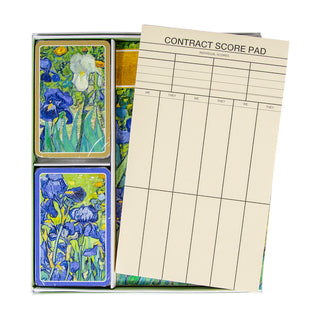 Van Gogh Irises Gift Set - 2 Score Pads