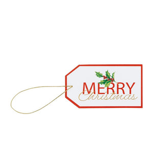 Merry Christmas Foil Hanging Gift Tag W/Hdr 4 Pk-Gallery