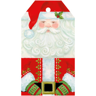 Santa Claus Gift Tags - 4 Per Package