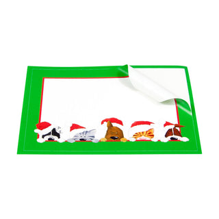 Christmas Peek A Boo Name Labels 2 X 3-12 Per Package