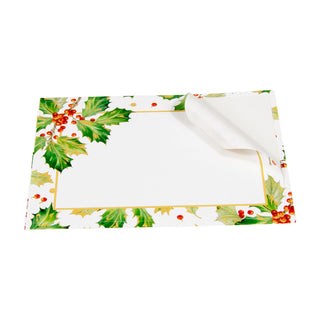 Gilded Holly Name Labels 2 X 3-12 Per Package
