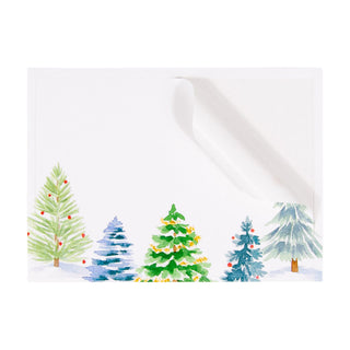 Christmas Trees Name Labels 2 X 3-12 Per Package