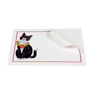 Caroling Cat Name Labels 2 X 3-12 Per Package