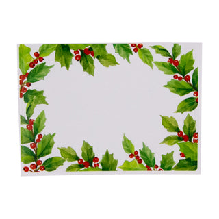 Holly Name Labels 2 X 3-12 Per Package