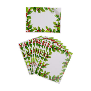 Holly Name Labels 2 X 3-12 Per Package
