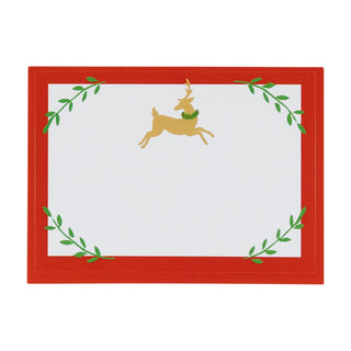 Little Reindeer Name Labels 2 X 3-12 Per Package