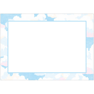 Blue Skies Name Labels 2 X 3-12 Per Package