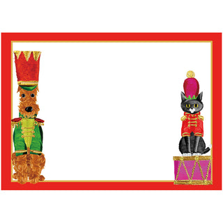 Toy Soldier Pets Self Adhesive Gift Labels - package of 12