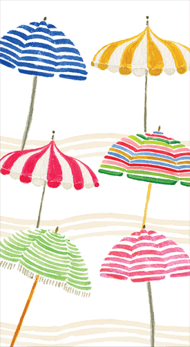 Beach Umbrellas Guest Towel
