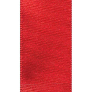 Solid Red Satin Narrow Ribbon Price Code H-8 Yards Narrow