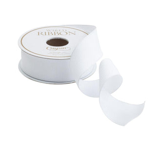 Grosgrain White Narrow Ribbon Price Code H-8 Yards Narrow
