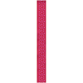 Greek Key Red/Pink 2" Ribbon - 6 yards per roll