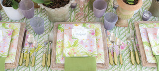 Caspari Spots Paper Linen Luncheon Napkins in Green, 15 per Package Tovaglioli di Carta e Lino, Pezzi, Colore: Verde Caspari Spots Paper Linen Luncheon Napkins in Green, 15 per Package Tovaglioli di Carta e Lino, Pezzi, Colore: Verde