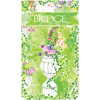 Jardin De Luxembourg Bridge Score Pad