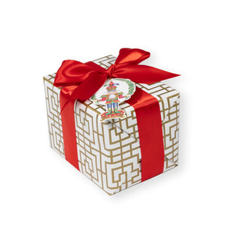 Nutcracker Christmas Foil Ornament Tag W/Header 4 Pk-Foil
