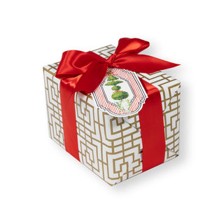 Eloise Ornament Tag W/Header 4 Pk