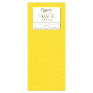 Yellow Tissue Pkg 8 Sheets Folded To 4X10