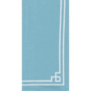 Rive Gauche Turquoise Fabc Cotton Tea Towels-23X31 Inches