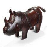 Omersa Leather Rhinoceros- Miniature