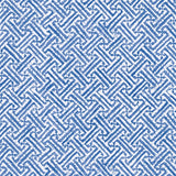 Caspari Fretwork Gift Wrapping Paper in Blue - 30" x 8' Roll 10024RC