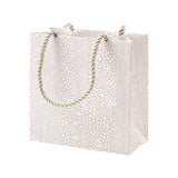 Caspari Pebble Small Square Gift Bag in Grey - 1 Each 10030B1.5