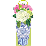 Hydrangea Summer Wine & Bottle Gift Bags - 1 Each