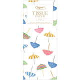 Beach Umbrellas Tissue Paper - 4 Sheets Included
