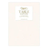 Caspari Paper Linen Solid Table Cover in Ivory - 1 Each 101TCL