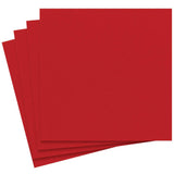 Caspari Paper Linen Solid Dinner Napkins in Red - 12 Per Package 104DG