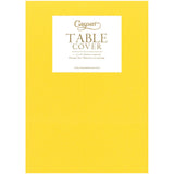 Yellow Paper Linen Table Covers - 1 Each