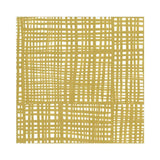 Caspari Raffiné Paper Linen Luncheon Napkins in Gold - 15 Per Package 13205LG