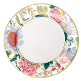 Chinese Silk Paper Dinner Plates in Ivory - 8 Per Package
