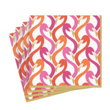 Caspari Flamingo Flock Paper Luncheon Napkins in Fuchsia - 20 Per Package 14540L
