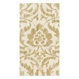 Caspari Baroque Paper Guest Towel Napkins in Ivory - 15 Per Package 14671G