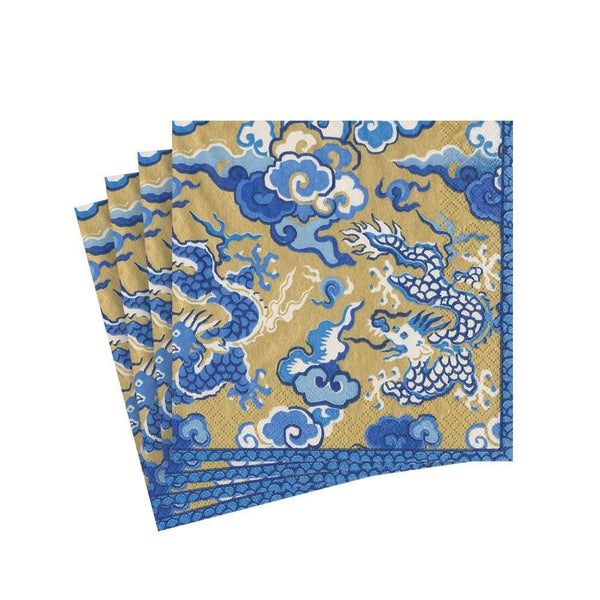 Caspari Thai Silk Tissue Paper in Blue & Brown - 4 Sheets Included –  Caspari Europe