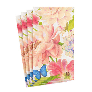 Caspari Chelsea Garden Paper Guest Towel Napkins - 15 Per Package 15710G