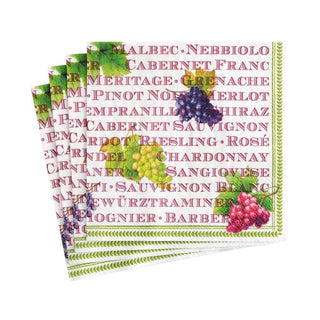 Caspari Vintages Boxed Paper Cocktail Napkins - 40 Per Box 15800B