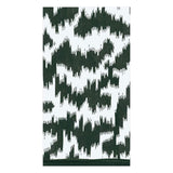 Caspari Modern Moiré Paper Guest Towel Napkins in Black - 15 Per Package 15950G