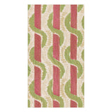 Caspari Domino Paper Undulating Foliage Paper Guest Towel Napkins - 15 Per Package 16000G
