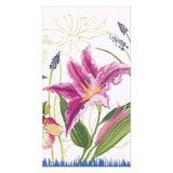 Caspari Isabelle's Garden Paper Guest Towel Napkins - 15 Per Package 16350G