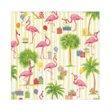 Caspari Party Flamingos Paper Luncheon Napkins - 20 Per Package 16880L