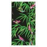 Caspari Birds in Paradise Paper Guest Towel Napkins in Black - 15 Per Package 16991G