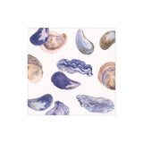 Caspari Oysters and Mussels Paper Cocktail Napkins - 20 Per Package 17050C