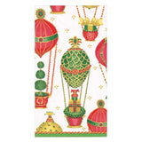 Christmas in the Air Paper Guest Towel Napkins - 15 Per Package 17140G
